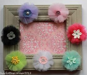 Tulle Hairclips (FREE shipping!)