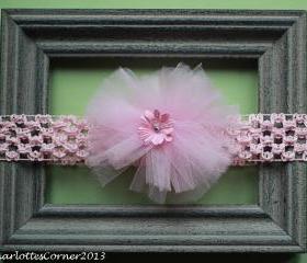 Crochet headband (large size) FREE shipping